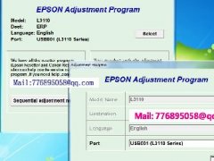 EPSON L3100L3101L3108L3100L3118L3119L3150L3158清零软件